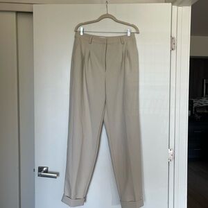 NA-KD Women’s Tailored Tan Trousers